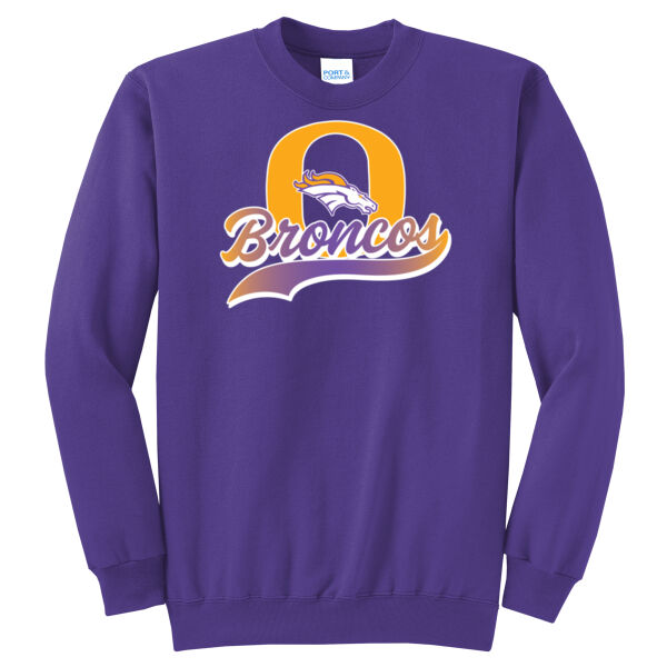 Orangeville Back to School 2026 Logo 1 - Core Fleece Crewneck Sweatshirt Thumbnail