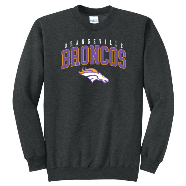 Orangeville Back to School 2026 Logo 2 - Core Fleece Crewneck Sweatshirt Thumbnail