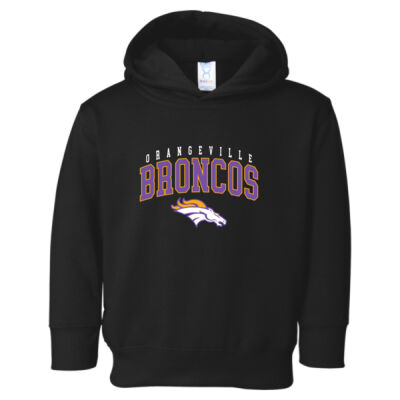 Orangeville Back to School 2026 Logo 2 - Toddler Pullover Fleece Hoodie Thumbnail