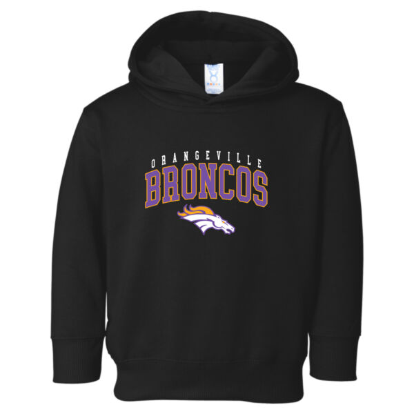 Orangeville Back to School 2026 Logo 2 - Toddler Pullover Fleece Hoodie Thumbnail