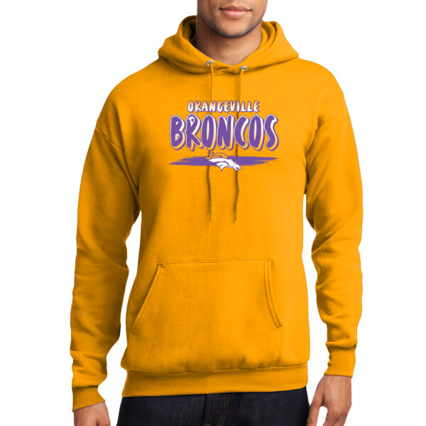 Orangeville Back to School 2026 Logo 3 - Core Fleece Pullover Hooded Sweatshirt Thumbnail