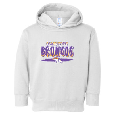 Orangeville Back to School 2026 Logo 3 - Toddler Pullover Fleece Hoodie Thumbnail