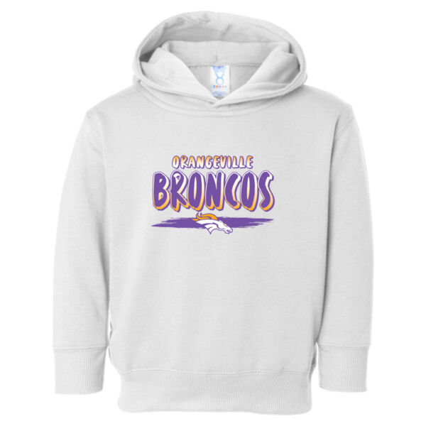 Orangeville Back to School 2026 Logo 3 - Toddler Pullover Fleece Hoodie Thumbnail