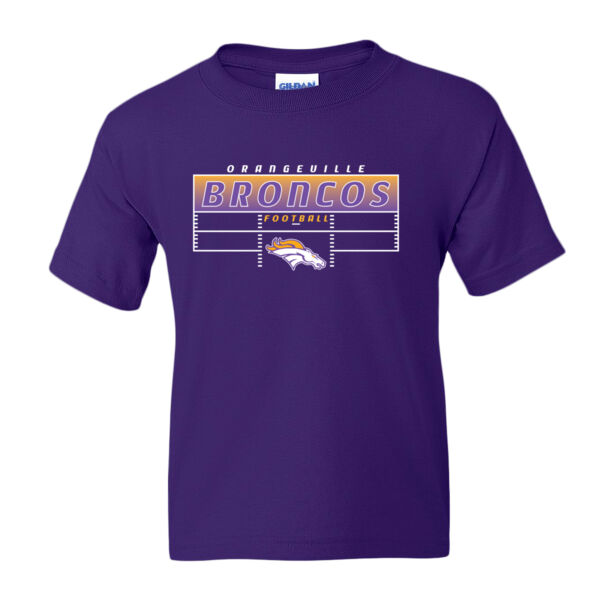 Broncos Football 2026 Logo 1 - DryBlend® Youth T-Shirt Thumbnail