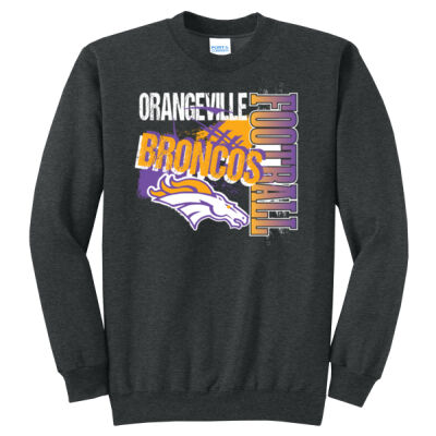 Broncos Football 2026 Logo 2 - Core Fleece Crewneck Sweatshirt Thumbnail