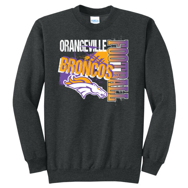 Broncos Football 2026 Logo 2 - Core Fleece Crewneck Sweatshirt Thumbnail