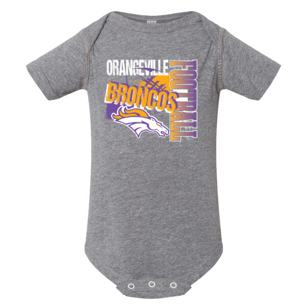 Broncos Football 2026 Logo 2 - Infant Fine Jersey Bodysuit Thumbnail