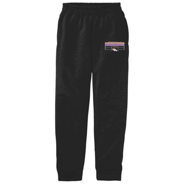 Broncos Football 2026 Logo 1 - Youth Core Fleece Jogger Thumbnail